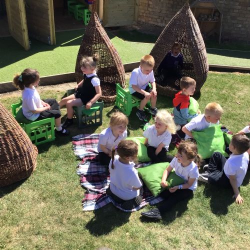 We have so much fun learning in Reception!